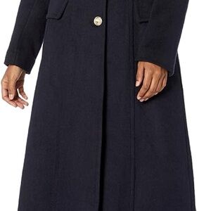 Karl Lagerfeld Navy Trench Coat